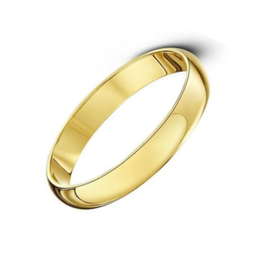 9ct Welsh Gold, Rose Gold Narrow Plait Ring | Kelvin Jenkins Jewellers