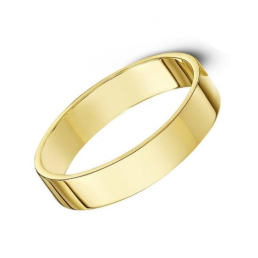 18ct Welsh Gold Narrow Plait Ring | Kelvin Jenkins Jewellers